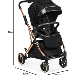 Silla paseo Reversible Montecarlo Negro