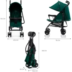 Silla paseo Tik +6M Green