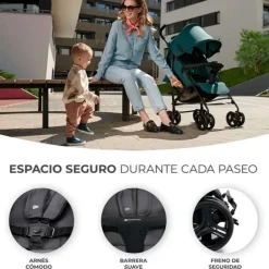 Silla paseo Tik +6M Gris