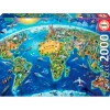 Símbolos del Mundo Puzzle 2000 Piezas