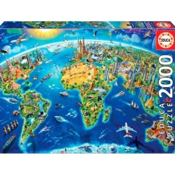 Símbolos del Mundo Puzzle 2000 Piezas