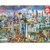 Símbolos Norte América Puzzle 1500 Piezas