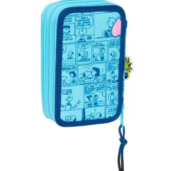 Snoopy Estuche Triple Love