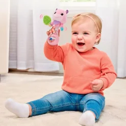 Sonajero Hipo Bebé Rosa