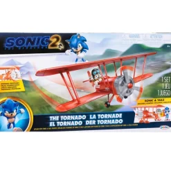 Sonic 2 Película Avión con Figuras