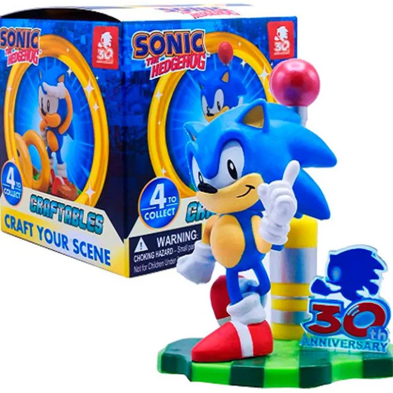 Sonic el Erizo Cajita Figura Sorpresa