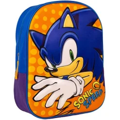 Sonic Mochila Infantil 3D