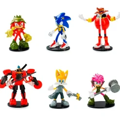 Sonic Pack 6 Figuras Articuladas Surtido