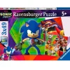 Sonic Puzzle 3x49 Piezas