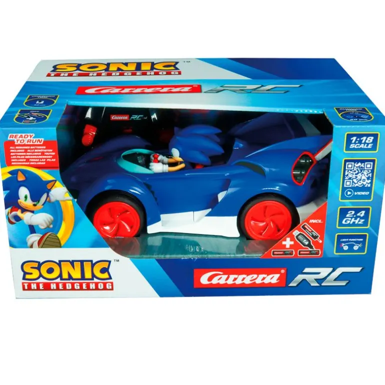 Sonic Team Vehículo R/C Escala 1:18
