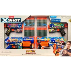 Sonic X-Shot Lanzador Skins Combo