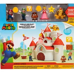 Súper Mario Playset Castillo Reino Seta