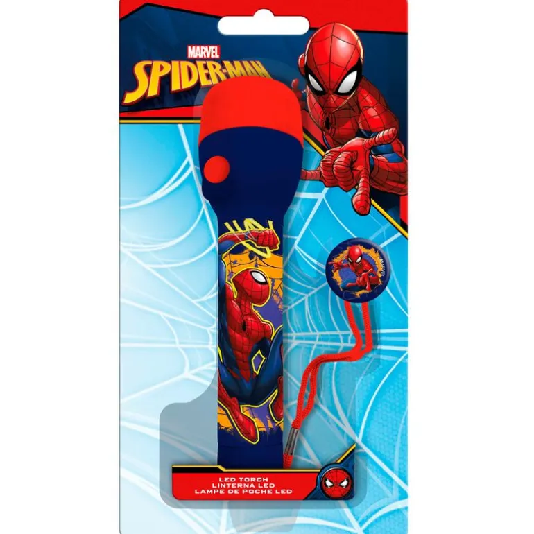 Spiderman Linterna LED