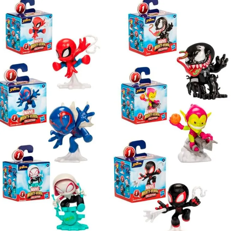 Spiderman Mighty Verse Caja Surtida