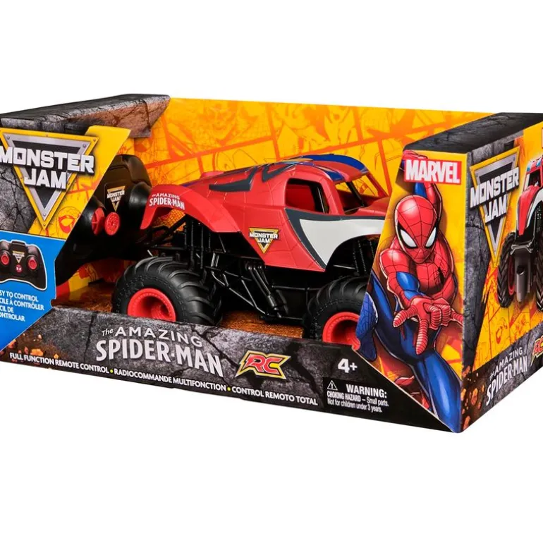 Spiderman Monster Jam Coche R/C 1:24