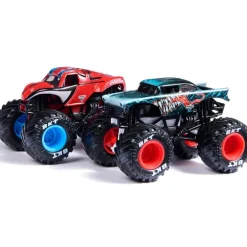 Spiderman Monster Jam Pack Vehículos Spiderman y Venom