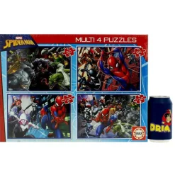 Spiderman Multi 4 Puzzles