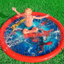 Spiderman Piscina Infantil con Chorros