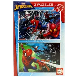 Spiderman Puzzle 2x100 Piezas