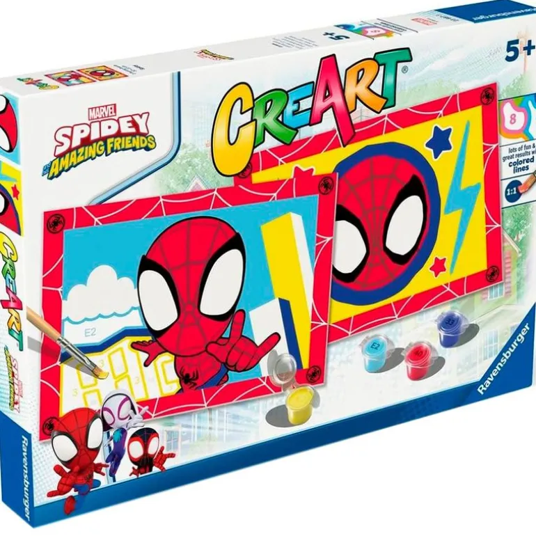Spidey CreArt Pintar x Números