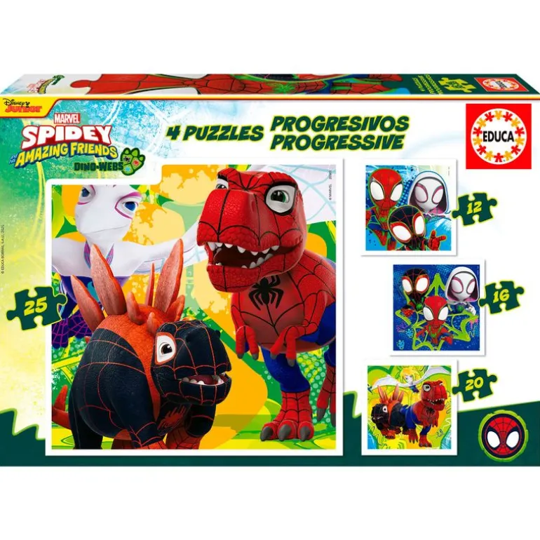 Spidey Pack Puzzles Progresivos