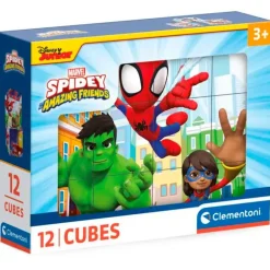 Spidey y sus Amigos Cubos 12 Piezas