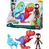 Spidey y sus Amigos Dino Webs Figura + Dino STD