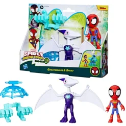Spidey y sus Amigos Dino Webs Figura + Dino STD