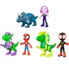 Spidey y sus Amigos Figura + Dinosaurio Surtido
