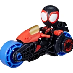 Spidey y sus Amigos Motocicleta con Figura Surtida