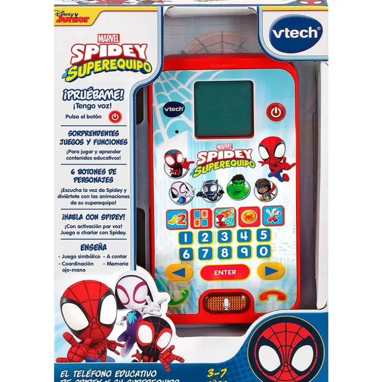 Spidey y sus amigos Teléfono Educativo