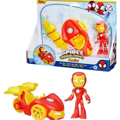 Spidey y sus Amigos Vehículo con Figura Surtida