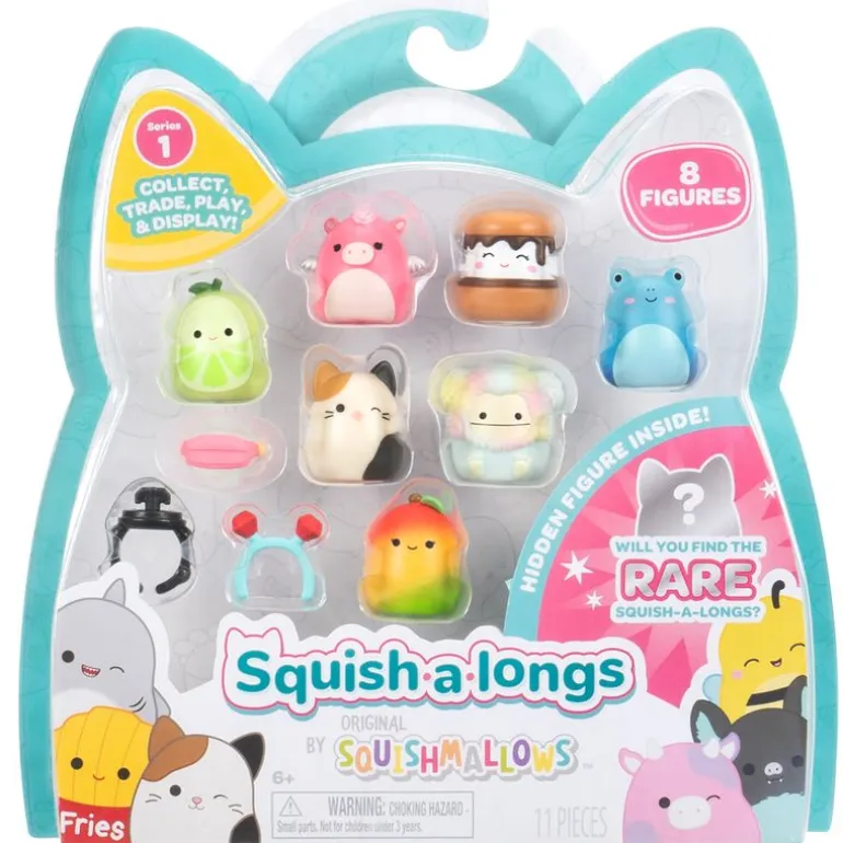 Squishmallows Squish a Longs Pack 8 Surtido