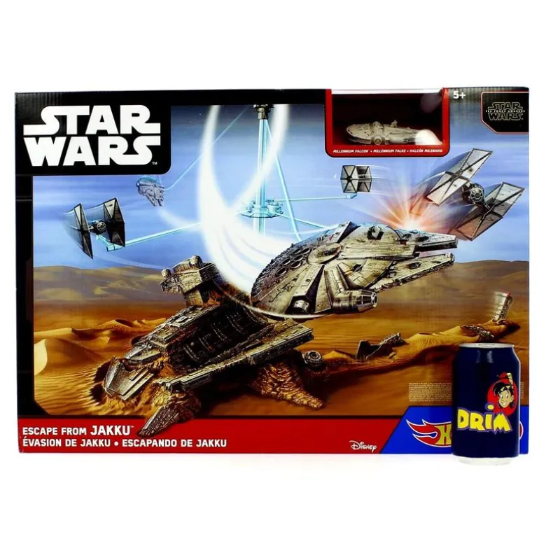 Star Wars Hot Wheels Pista Huida de Jakku