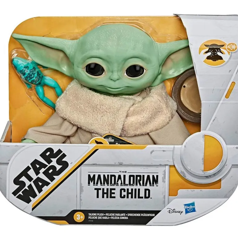 Star Wars Mandalorian Baby Yoda Peluche que Habla