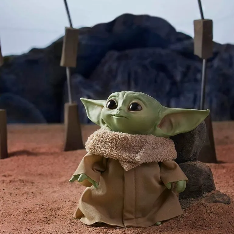 Star Wars Mandalorian Baby Yoda Peluche que Habla