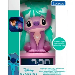 Stitch Despertador Digital Ángel