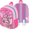 Stitch Mochila Ángel Rosa