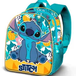 Stitch Mochila Turquesa Escolar