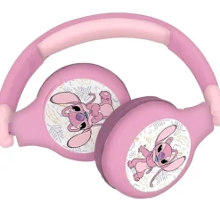 Stitch Ángel Auriculares Auriculares 2 en 1 Bluetooth y con Cable