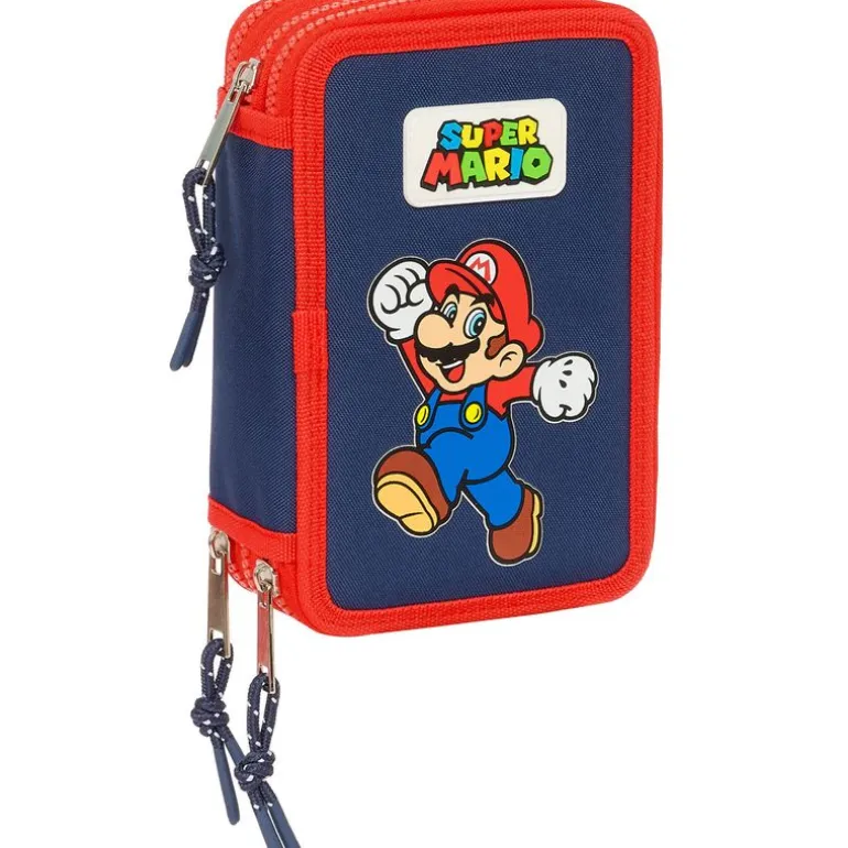 Super Mario Estuche Triple