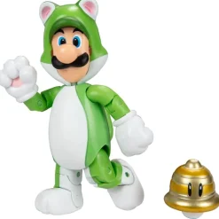 Super Mario Figura Luigi Gato