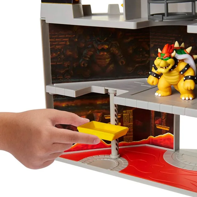 Super Mario Playset Castillo Bowser