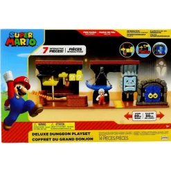 Super Mario Playset de Figuras Mazmorra