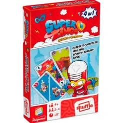 Superthings Juego Cartas 4 en 1