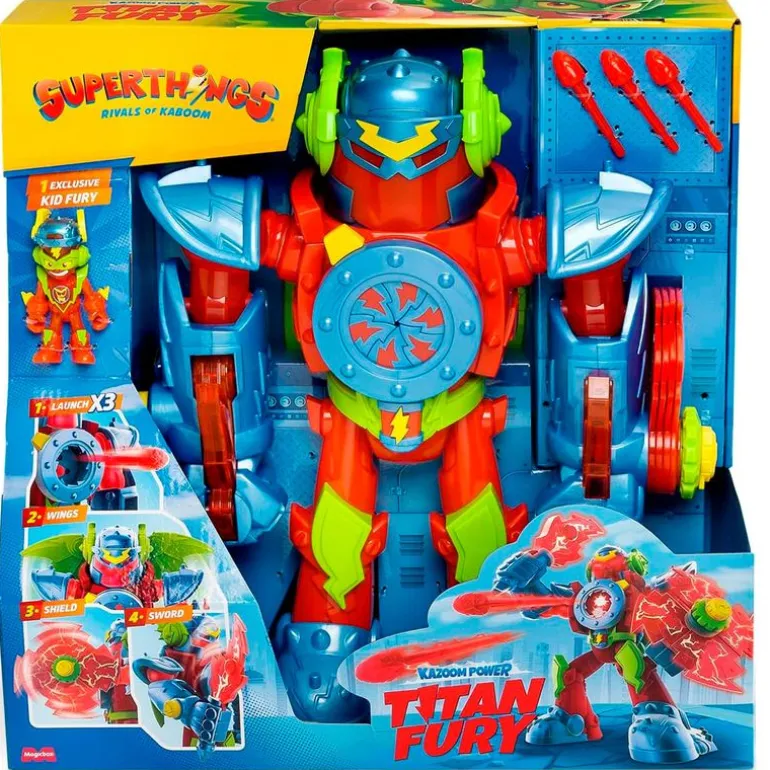 Superthings Kazoom Power Robot Titan Fury