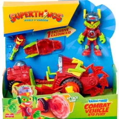 Superthings Kazoom Vehículo de Combate de Kid Fury