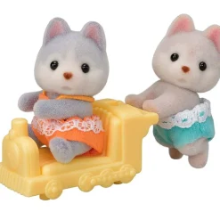 Sylvanian Families Bebés Familia Husky