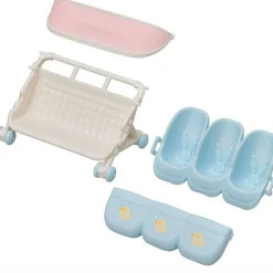 Sylvanian Families Carrito Trillizos