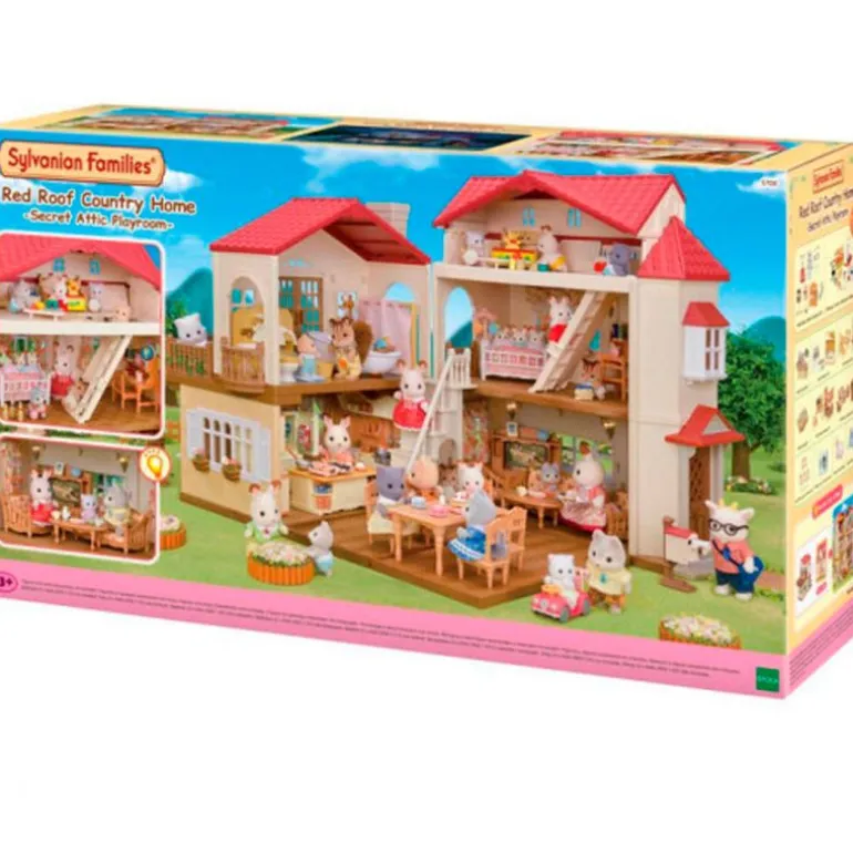 Sylvanian Families Casa con Luces y Ático Secreto